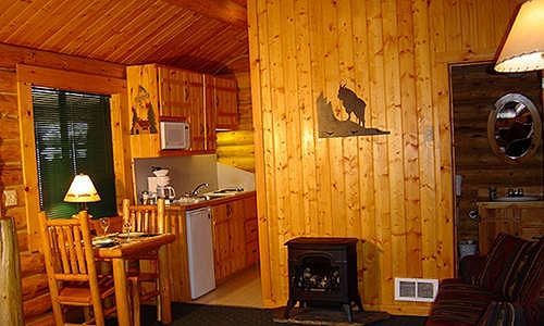 Somers Bay Log Cabin Lodging Hotel Exterior photo